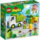 Конструктор LEGO DUPLO Мусоровоз и контейнеры для раздельного сбора мусора (10945) Превью 1