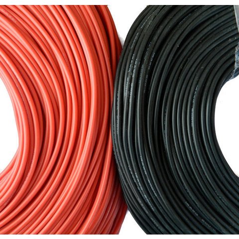 Провод в силиконовой изоляции 22AWG, 0,34 мм², 1 м, красный, UL3135 Превью 1