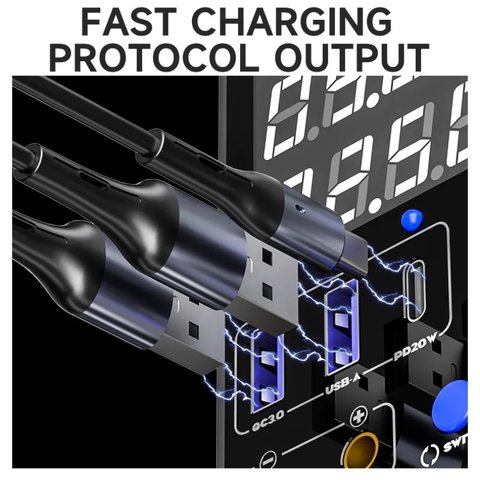 Лабораторный блок питания Mechanic DC-2405+, до 24 В, до 5 А, 120 Вт Превью 3