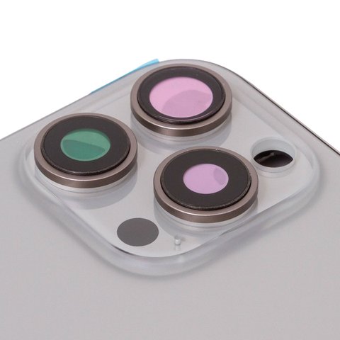 Корпус для iPhone 16 Pro Max, сірий, з тримачем SIM-карти, з боковими кнопками, Original (PRC), EU Version, natural titanium Прев'ю 1
