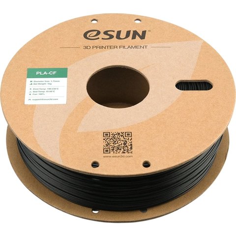 Филамент для 3D-принтера eSUN PLA-CF Black, 1 кг Превью 2