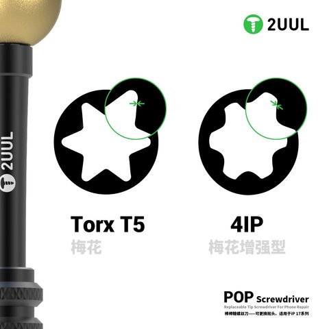 Зіркоподібна викрутка torx 2UUL SD87, IP17 Прев'ю 3