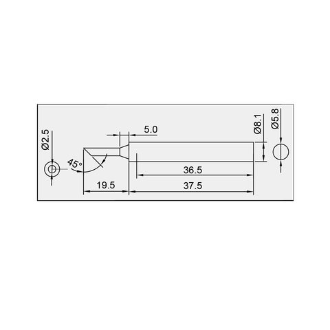 Soldering Tip Pro'sKit 5SI-131-2C Preview 1