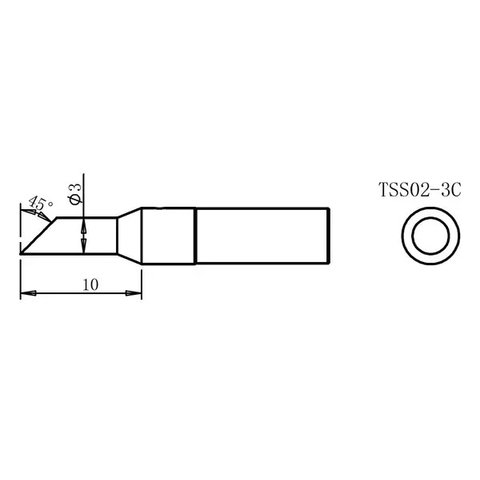 Паяльное жало Quick TSS02-3C Превью 2