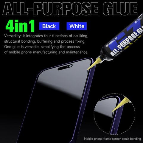 Glue Mechanic G7, (polyurethane, black, quick drying, for gluing back covers, for display frames, 30 ml) Preview 2