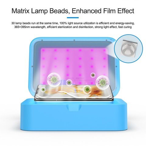 UV Lamp Sunshine S-918B SE, (vacuum, LED, fits curved screens, (UV-Box)) Preview 3