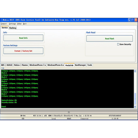 Cable ATF/Cyclone/JAF/MXBOX HTI/UFS/Universal Box F-Bus/USB para Nokia 108 Vista previa  4