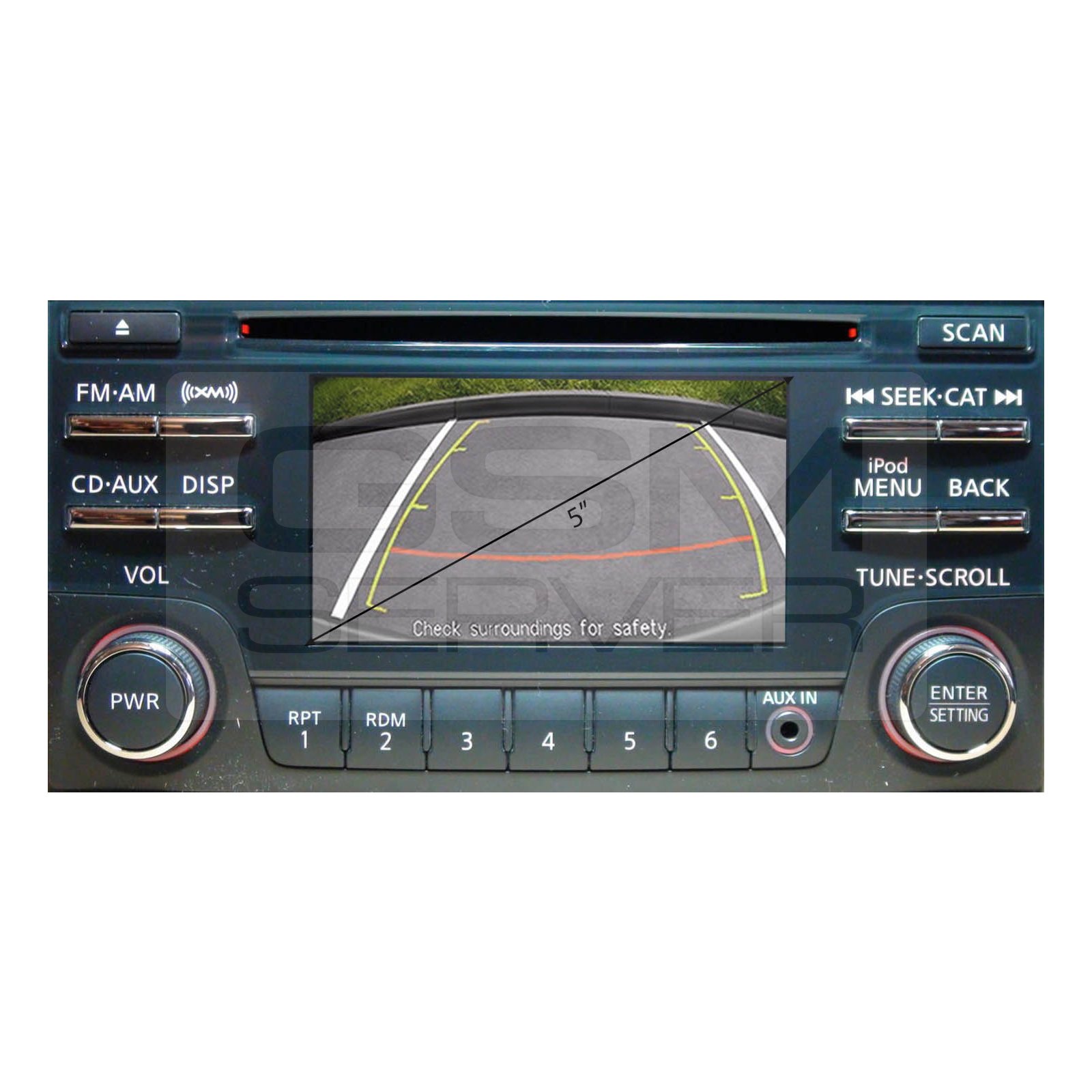 Cable para conectar cámaras en automóviles Nissan con el sistema