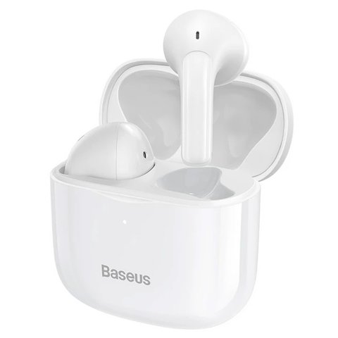 Auricular Baseus Bowie E3, inalámbrica, blanco, con funda de carga, con cable USB Tipo-C, #NGTW080002 Vista previa  3