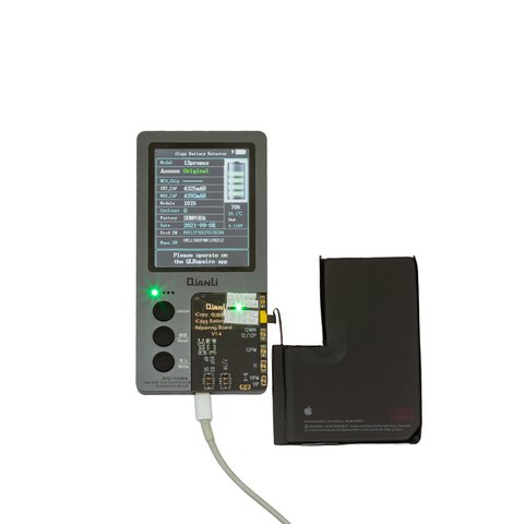 Batería puede usarse con iPhone 13 Pro Max, Li-ion, 3.85 V, 4352 mAh, Original (PRC), original IC, #A2653 Vista previa  1