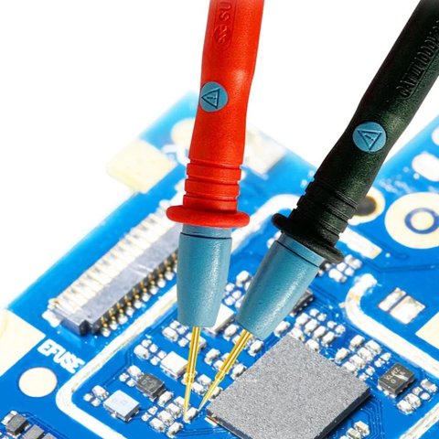 Sonda de prueba para multímetro Sunshine SS-024A, aguja fina Vista previa  1
