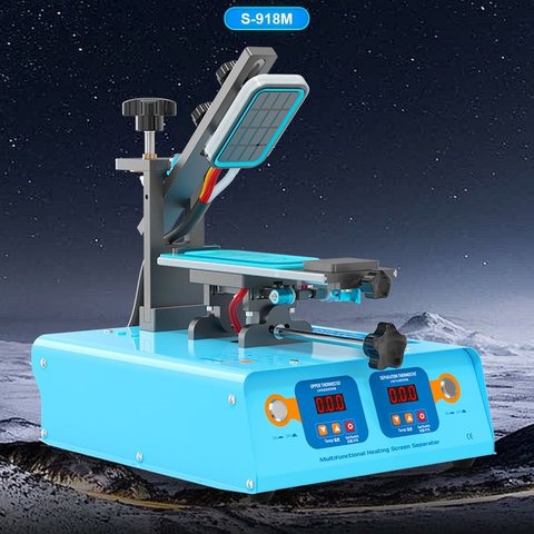 Dispositivo para despegar el módulo de pantalla Sunshine S-918M, sirve para las pantallas de hasta 7", con bomba de vacío Vista previa  2