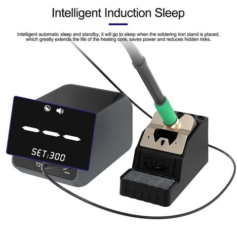 Estación de soldadura GVM T210S, digital, 120 W Vista previa  3