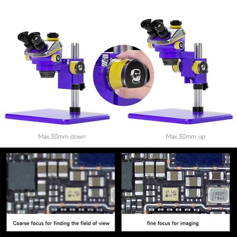 Microscopio Mechanic MIC3-B11, trinocular, 7-50X Vista previa  5