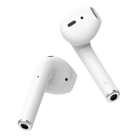 Auricular Borofone BW89, inalámbrica, blanco, con funda de carga Vista previa  1