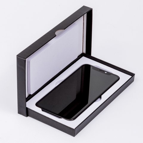 Дисплей для iPhone XS, черный, с рамкой, HC, (OLED), GX OEM hard Превью 2