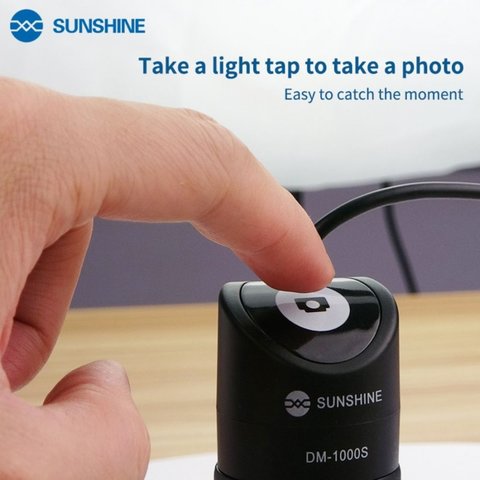 Микроскоп Sunshine DM-1000S, USB, 2,0 Мп, верхняя подсветка, до 1000X Превью 5