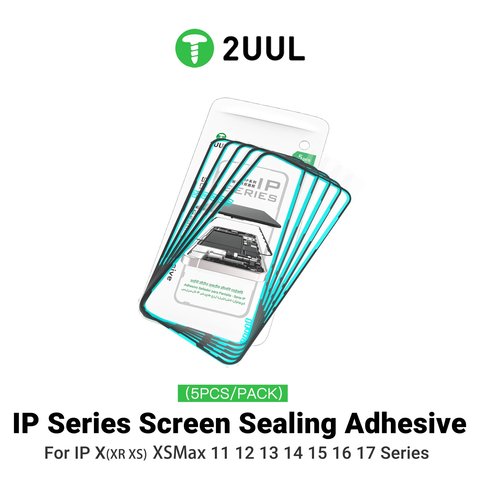 Стикер дисплея 2UUL SA12PM для Apple iPhone 12 Pro Max, 5 шт., adhesive Превью 1