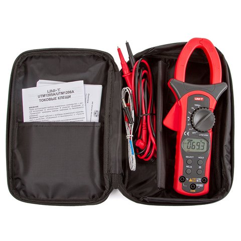 Цифровые токоизмерительные клещи UNI-T UT206A Превью 11