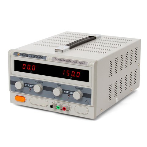 Лабораторний блок живлення Masteram MR15010E Прев'ю 1