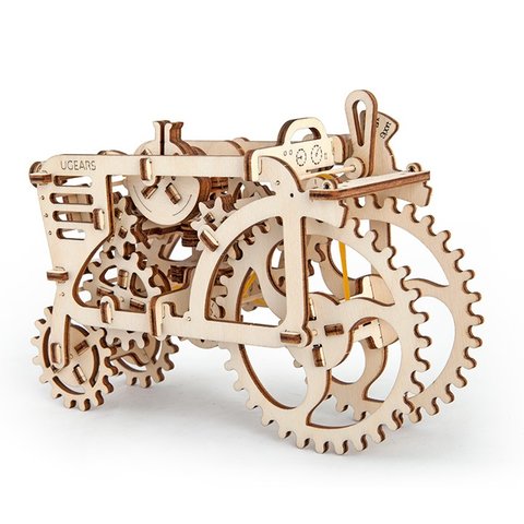 Механічний 3D-пазл UGEARS Трактор Прев'ю 2