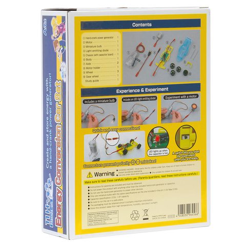 STEM-конструктор ArTeC Гоночная машина для экспериментов с преобразованием энергии Превью 5