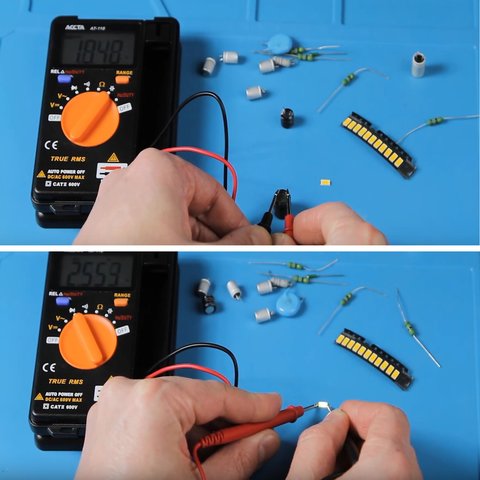 Кишеньковий цифровий мультиметр Accta AT-110 Прев'ю 7