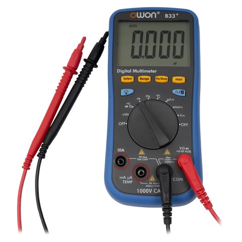 Digital Bluetooth Multimeter Owon B Toolboom